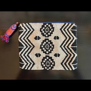 Beautiful beaded clutch